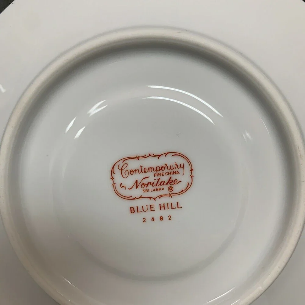 Noritake blue hill